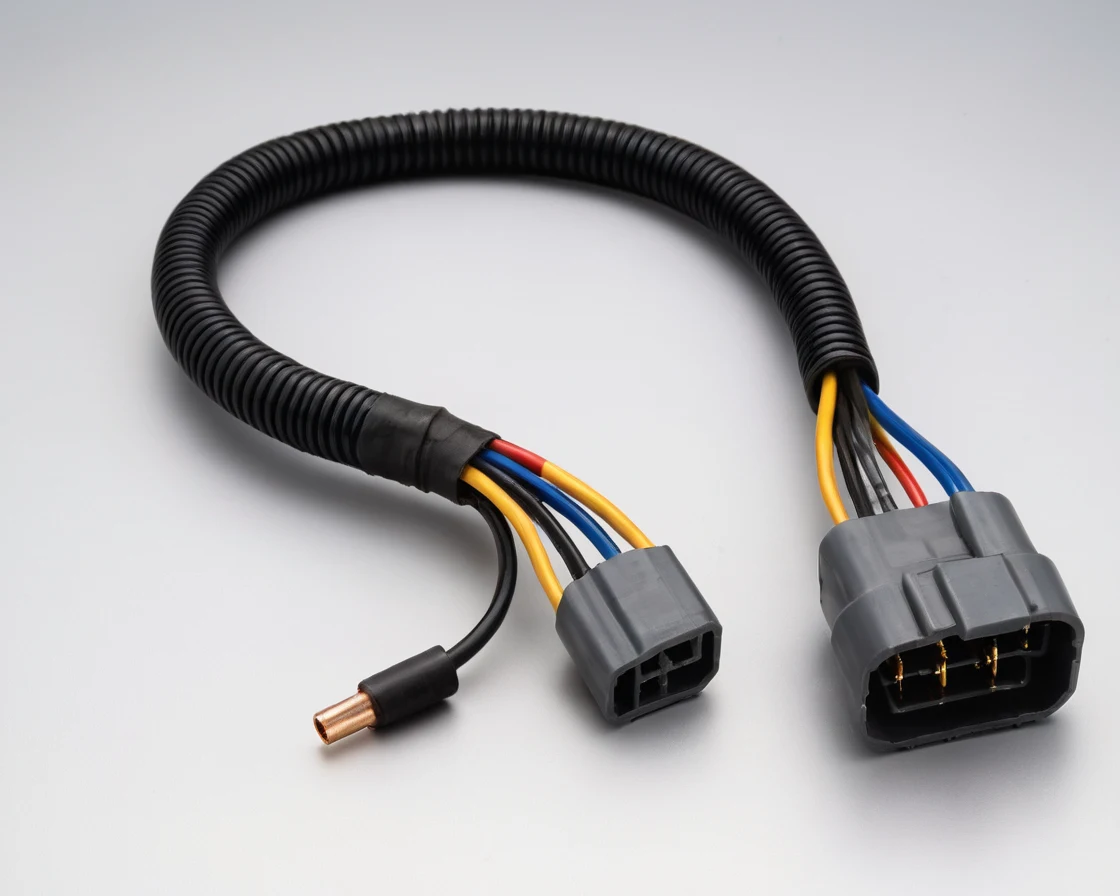 Wire harness assembly product render
